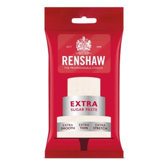 Hvit Fondant Fra Renshaw, 250g | Slikkepott.No
