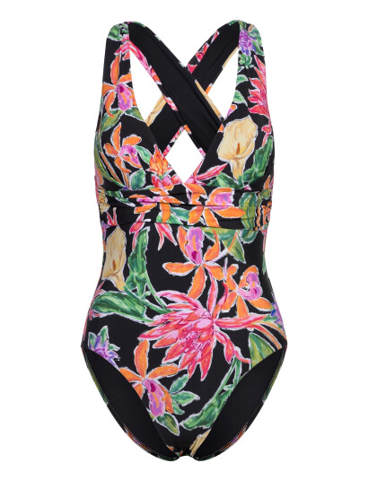 Seafolly Cross Back One Piece Multi/patterned 42