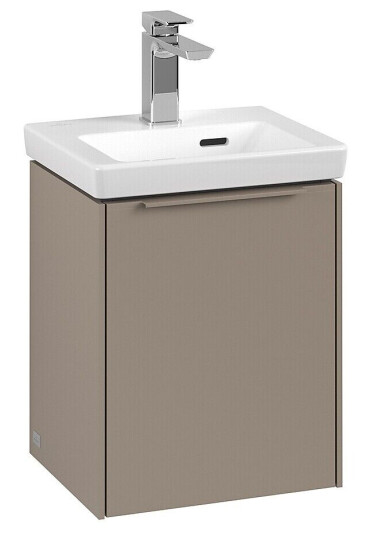 Villeroy & Boch Subway 3.0 Servantskap m/1 dør 351x429x309 mm Taupe Matt