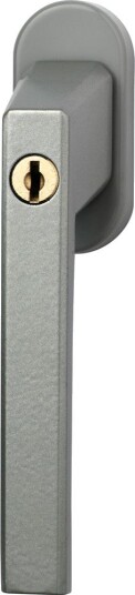 Abus Vindushåndtak FG110 Låsbart Med Nøkkel (7/43mm) Sølv