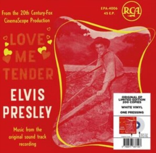 Elvis Presley Love Me Tender Uk Vinyl