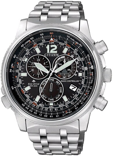 Citizen Herreklokke CB5860 86E Sort/Stål Ø45 mm Citizen Herreklokke CB5860 86E Sort/Stål Ø45 mm