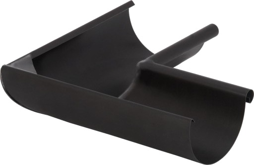 VMZINC Gjæringssag ANTHRA-ZINC halvrund, innvendig, 0,70/280 mm anthracite grey