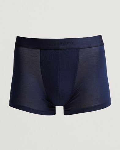 Zimmerli of Switzerland Micro Modal Boxer Briefs Navy