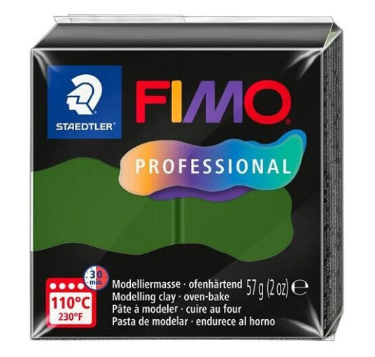 Staedtler Mod. clay FIMO prof 57g leaf green