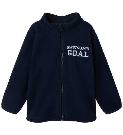 Name It Nmmjohan Paw Fleece Skjorte Navy 86 med Glidelås Name It Nmmjohan Paw Fleece Skjorte Navy 86 med Glidelås