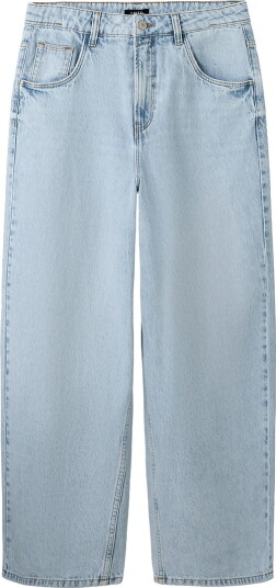 LMTD Jeans Skate Loose NlnBirm Light Blue Bleket Denim LMTD 8 år (128) Jeans Blå Lyseblå