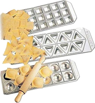 Imperia Raviolisett Classic, 3 former: Ravioli Chef + Classic + Tortelli Imperia Raviolisett Classic, 3 former: Ravioli Chef + Classic + Tortelli