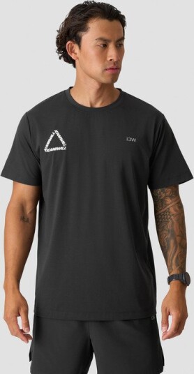 ICANIWILL Mirage Dri release T shirt Print Storm Grey Grå Large