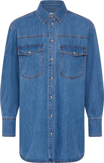 InWear Dame Bluser & Skjorter Blå 2XS,