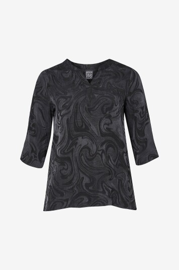 Pont Neuf Bluse pnFrancy Tea Svart Pont Neuf Bluse pnFrancy Tea Svart