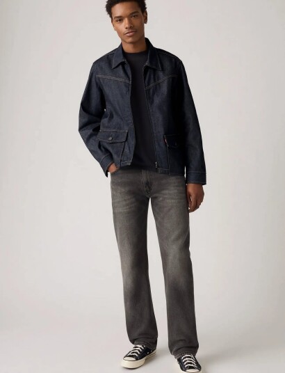 Levi"s® 555 Relaxed Straight Back On T   Black   30 x 32