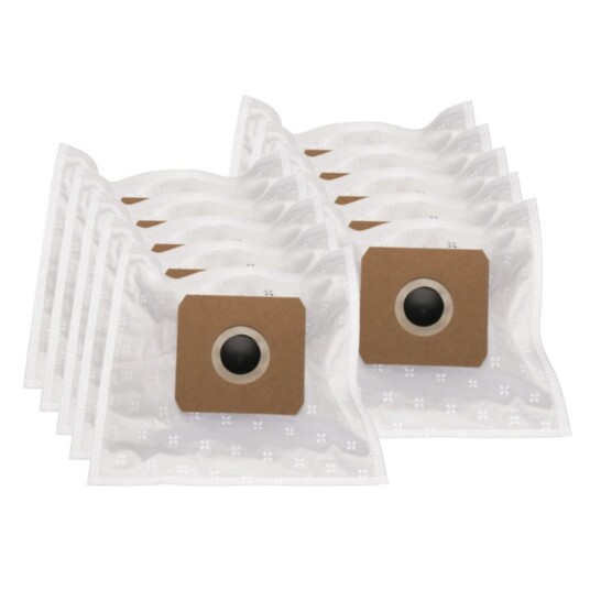 Premium Støvsugerposer syntetfiber 10st. + motorfilter DU12230-2