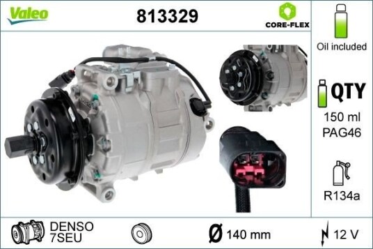 AC kompressor VALEO 813329 AC kompressor VALEO 813329