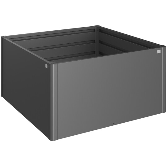 BIOHORT HØYBED 1,5 X 1,5, MØRK GRÅ METALLIC