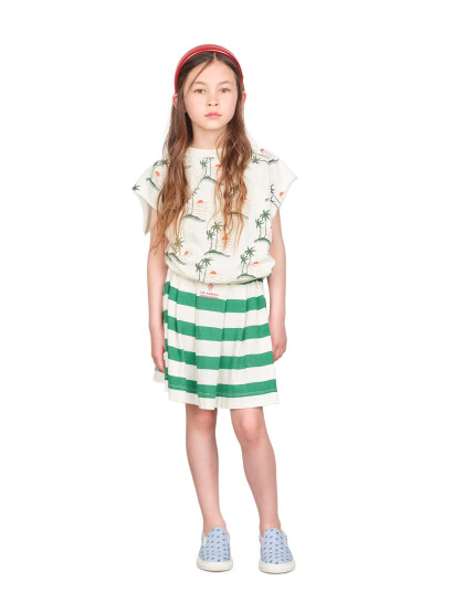 THE ANIMALS OBSERVATORY Squab Kid Top White Lindo - Beige - 4 Y