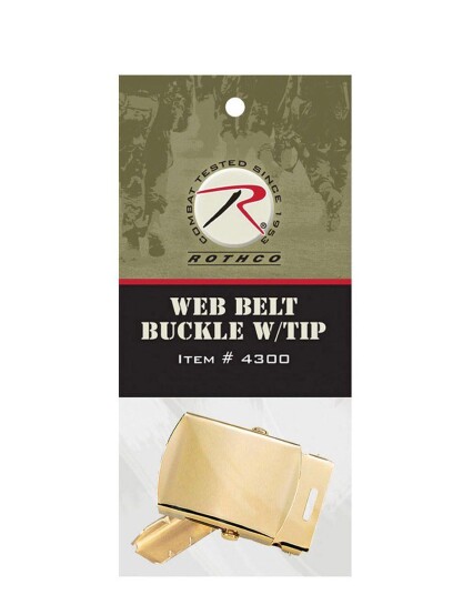 Rothco beltespenne G.I. stil Gull