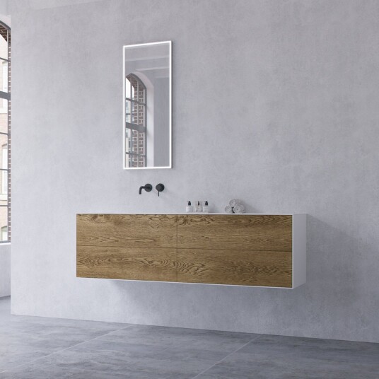 Copenhagen Chic 160L MKII Mathvid Corian® med rå vill eik
