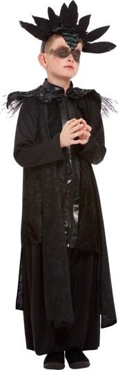 Deluxe Raven Prince Kostyme til Barn