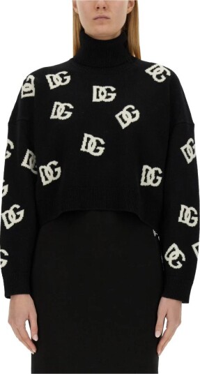 Dolce & Gabbana Dame Strikkevarer Svart S,