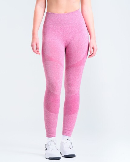 LEVITY Solar Seamless Tights Pink Violet Marl S