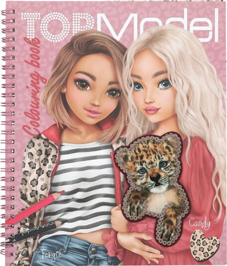 TOPModel Leoheart Colouring Bok