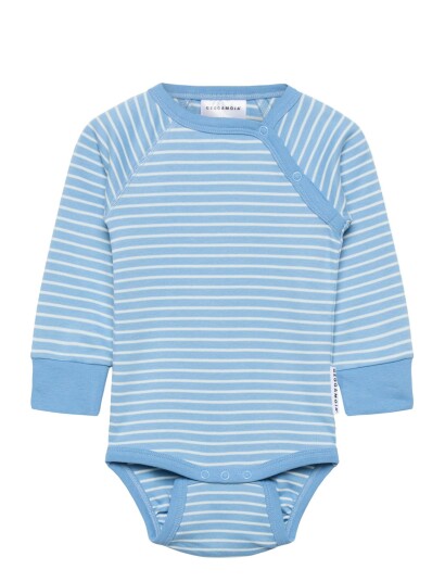 Geggamoja Body Striped   Blue   86/92