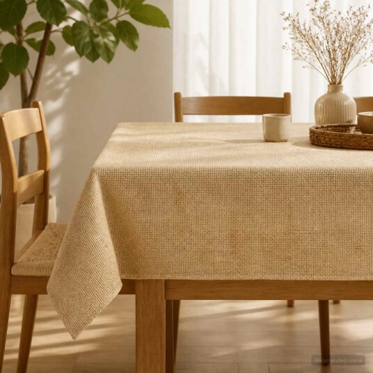 vidaXL Jute duk Naturlig 140 x 140 cm 100% Tossa Jute