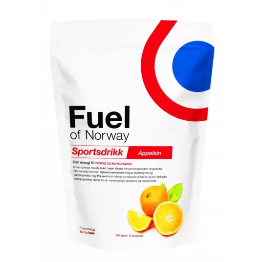 Fuel of Norway Fuel of Norway Sportsdrikke 0,5 kg Appelsin OS Fuel of Norway Fuel of Norway Sportsdrikke 0,5 kg Appelsin OS