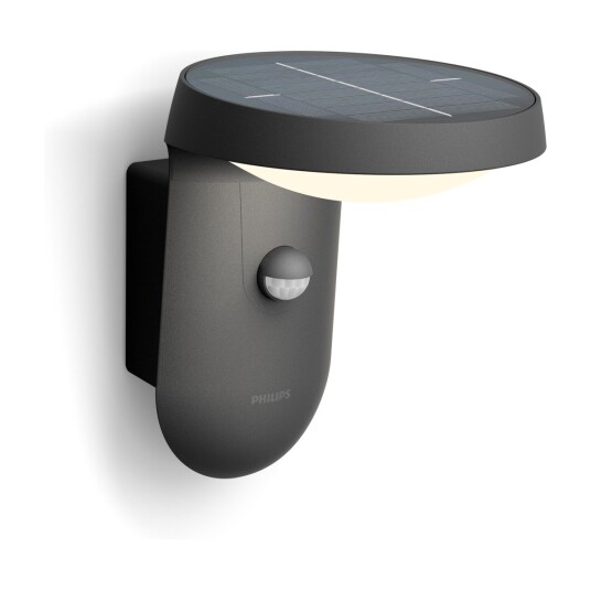 Philips Tyla IR vegglampe med solceller 1,2W Philips Tyla IR vegglampe med solceller 1,2W