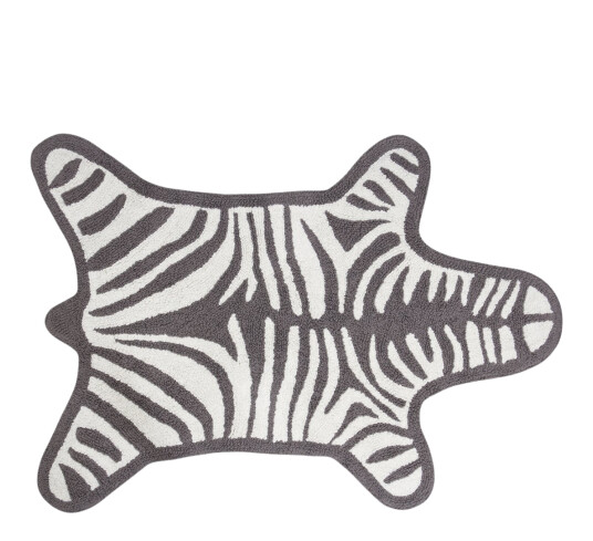 Jonathan Adler Zebra badematte grå Jonathan Adler Zebra badematte grå