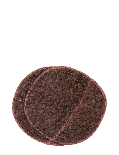 Imse Vimse Breast Warmers Wool Pile, 1 Pair - Brown - ONE SIZE Imse Vimse Breast Warmers Wool Pile, 1 Pair - Brown - ONE SIZE