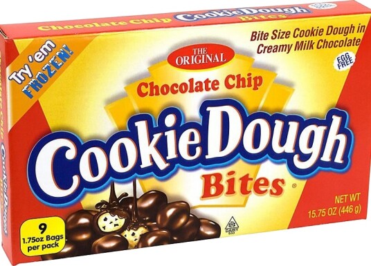 Chocolate Chip Cookie Dough Bites 88 gram USA Import