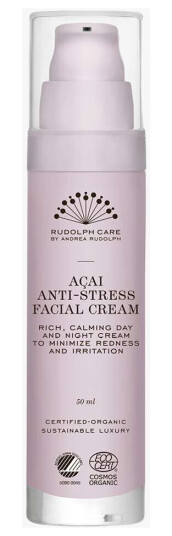 Rudolph Care Acai Anti-Stress Ansiktskrem - Beroligende og Fuktighetsgivende 50 ml