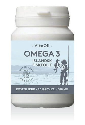 Bornholms Vitaoil Omega3 Fiskeoljekapsler 90 Kapsler Bornholms Vitaoil Omega3 Fiskeoljekapsler 90 Kapsler