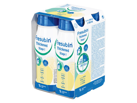 Fresubin Thickened Stage 1 næringsdrikk vanilje, 4x200 ml Fresubin Thickened Stage 1 næringsdrikk vanilje, 4x200 ml