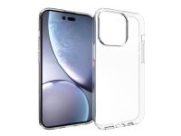 eSTUFF - Baksidedeksel for mobiltelefon - termoplast-polyuretan (TPU) - blank - 6.1 - for Apple iPhone 14 Pro