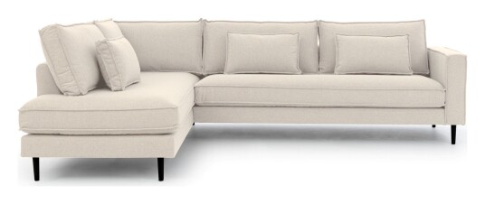 Juvila Hampton 2,5-pers. sofa open end venstre, off white Unoliving