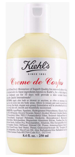 Kiehl's Creme de Corps (Størrelse: 250 ML) Kiehl's Creme de Corps (Størrelse: 250 ML)