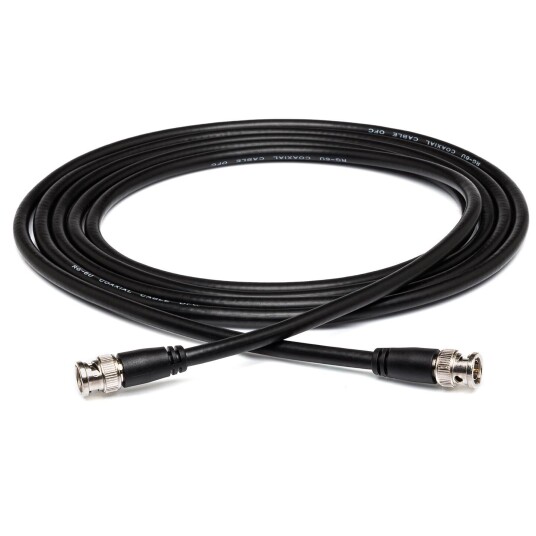 Hosa Bnc59110 Video Kabel Bnc-Bnc 3 M 75 Ohm Hosa Bnc59110 Video Kabel Bnc-Bnc 3 M 75 Ohm