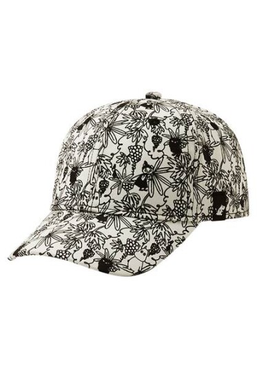 Reima Lue Cap Småbarn Moomin Dagg, Svart