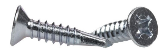Ejot 582020 Borskrue forsenket stål, PH2 FZB 3,5 x 13 mm, 1000-pakning