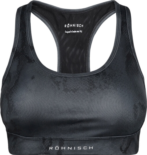 Röhnisch Flattering Mesh Sportsbra Grey XXL
