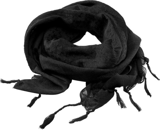 Brandit Shemag Scarf Black OS Svart