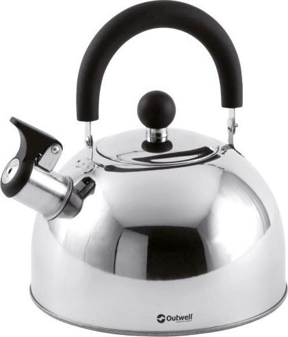 Outwell Tea Break Kettle M Silver OneSize, Silver