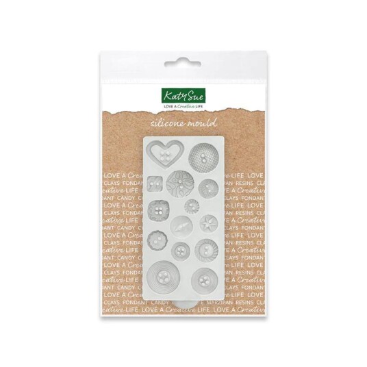 Katy Sue Mould Dekorative Knapper Katy Sue Mould Dekorative Knapper