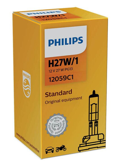 Philips pære H27W/1 Miniature halogen