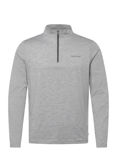 Calvin Klein Golf Pinehurst 1/4 Zip Layering   Silver   XXL
