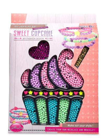 Suntoy Pärlset Cupcake 33,7 X 24,7 X 4,8 Cm - Multi/patterned - ONE SIZE Suntoy Pärlset Cupcake 33,7 X 24,7 X 4,8 Cm - Multi/patterned - ONE SIZE
