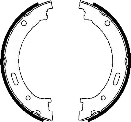 Bremseskosett håndbrems PAGID H1737N